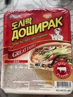 Mängden socker i Doshirak