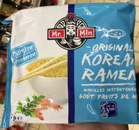 Mängden socker i Original Korean Ramen goût Fruits de Mer