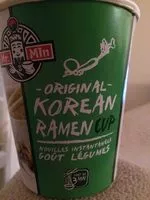 Mängden socker i Original Korean Ramen Cup Légumes