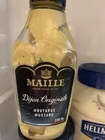 Mängden socker i Maille Orig Dijon Mustard (smooth)