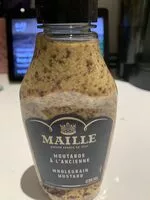 Mängden socker i Maille Wholegrain Mustard