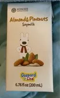 Mängden socker i Almond&Pinenuts soymilk
