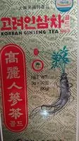 Mängden socker i Korean ginseng tea