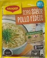 Mängden socker i Sopa sabor pollo fideos