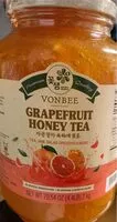 Mängden socker i VonBee Grapefruit Honey tea