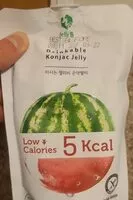 Mängden socker i Watermelon Konjac Jelly