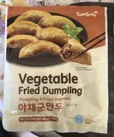 Mängden socker i Dumpling frit aux legumes