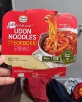 Mängden socker i Udon noodles tteokbokki