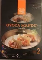 Mängden socker i Gyoza Mandu au Kimchi