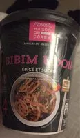 Mängden socker i Bibim Udon épicé et sucré
