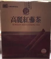 Mängden socker i Korean red ginseng tea