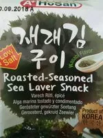 Mängden socker i Roasted-seasoned sea laver snack