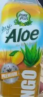 Mängden socker i Bebida de aloe vera, Sabor mango