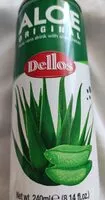 Mängden socker i Aloe Original Dellos - Aloe Vera drink with aloe pieces