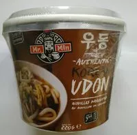 Mängden socker i Original Korean Udon - voorgekookte noedels in een groentebouillon