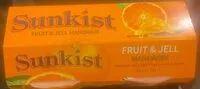 Mängden socker i Fruit & Jell Mandarin
