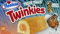 Mängden socker i Hostess Tiger Tails Golden Sponge Cake With Orange Creme Filling Twinkies