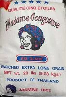 Mängden socker i Jasmine rice madame gougiusse