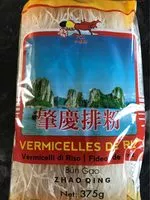 Mängden socker i Vermicelles de riz