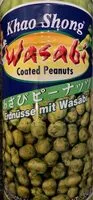 Mängden socker i Wasabi Coated Peanuts