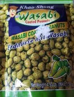 Mängden socker i Wasabi Coated Peanuts