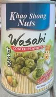 Mängden socker i Wasabi coated peanuts