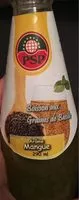 Mängden socker i Boisson aux graines de basilic arôme mangue