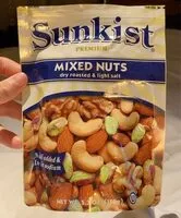 Mängden socker i Mixed Nuts