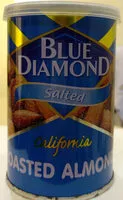 Mängden socker i อัลมอนด์อบเกลือ ตราบลูไดมอนด์