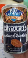Mängden socker i Almond Natural Toasted - 120 g