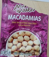 Mängden socker i แมคคาดาเมียอบเกลือ