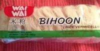 Mängden socker i Rice Vermicelli (bihoon)