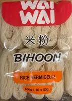 Mängden socker i Rice Vermicelli