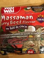 Mängden socker i Massaman curry beef flavour
