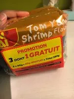Mängden socker i Tom Yum Shrimb flavour