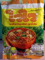 Mängden socker i ไวไวรสต้มยำสูตรดั้งเดิม