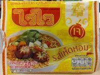 Mängden socker i ไวไว รสเห็ดหอม