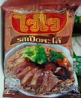 Mängden socker i ไวไวรสเป็ดพะโล้