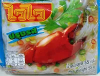 Mängden socker i Instant rice vermicelli - crab flavour