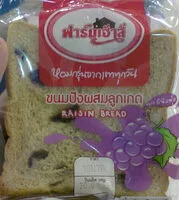 Mängden socker i ขนมปังผสมลูกเกด