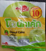 Mängden socker i โดนัทเค้ก ไส้สังขยา