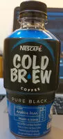 Mängden socker i Cold brew black coffee