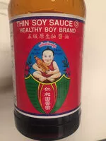 Mängden socker i Thin soy sauce