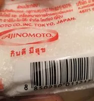 Mängden socker i Aginomoto