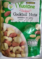 Mängden socker i Baked Cocktail Nuts