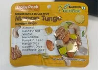 Mängden socker i Baked nuts & dried fruit