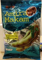 Mängden socker i ลูกอมรสมะขาม