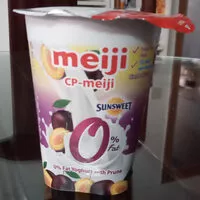 Mängden socker i 0% fat yoghurt with prune