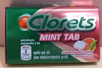 Mängden socker i คลอเร็ท มินต์ แท็บ