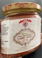 Mängden socker i Thai Massamun Curry Paste